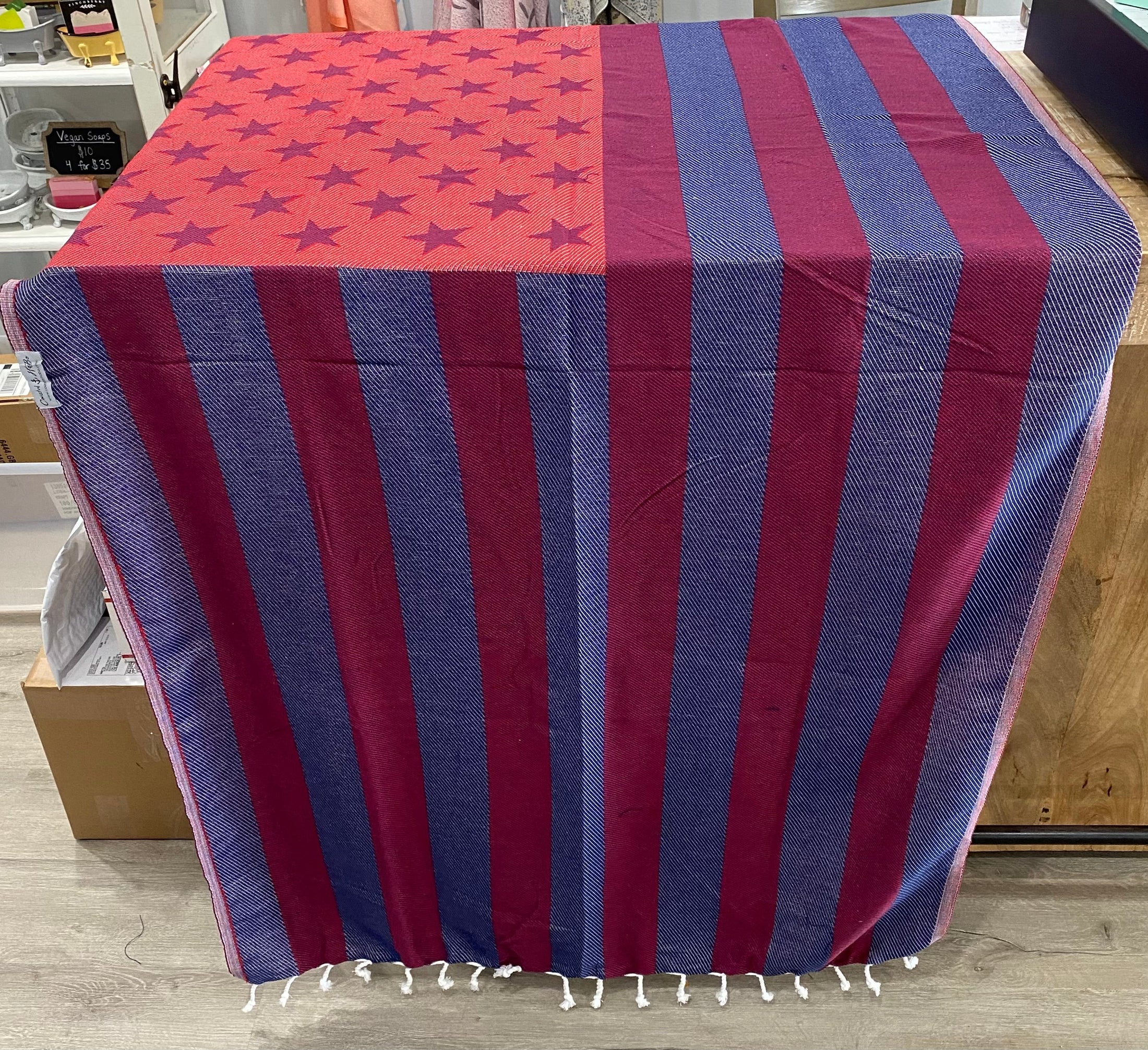 American Flag Towels