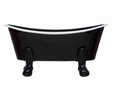 Load image into Gallery viewer, Black Bathtub Soap Dish
