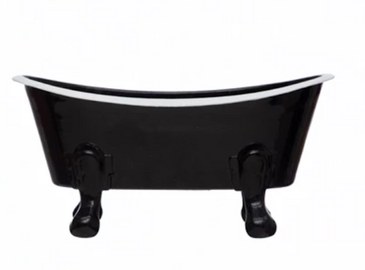 Black Bathtub Soap Dish